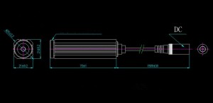 515nm Laser グリーレーザーモジュール