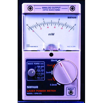【ポイント2倍】レーザーパワーメータOPM-572MDSANWA(三和)